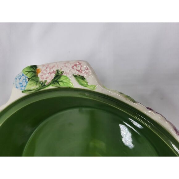 Temptations Figural Floral Casserole - Picture 3 of 8